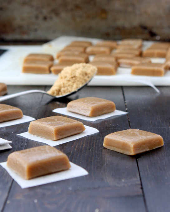 Brown Sugar Jasmine Tea Caramels | thekitchenpaper.com