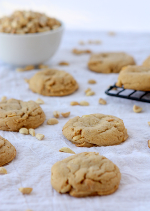 Peanut Peanut Butter Cookies | thekitchenpaper.com