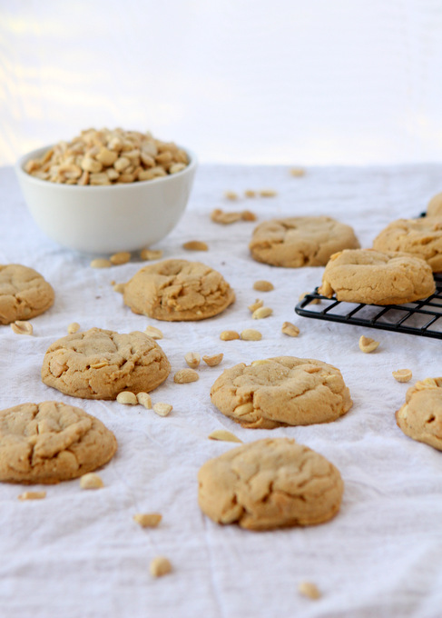 Peanut Peanut Butter Cookies | thekitchenpaper.com