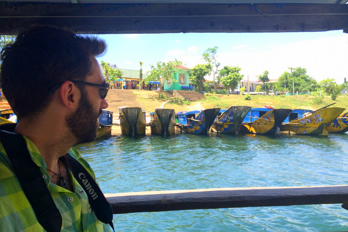 Boat to Phong Nha Cave | thekitchenpaper.com