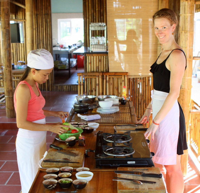 Vietnam: Baby Mustard Cooking Class {Hoi An} | thekitchenpaper.com