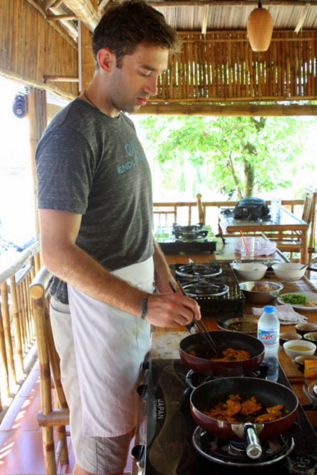 Vietnam: Baby Mustard Cooking Class {Hoi An} | thekitchenpaper.com