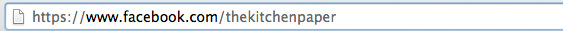 How to Customize your Facebook URL | thekitchenpaper.com