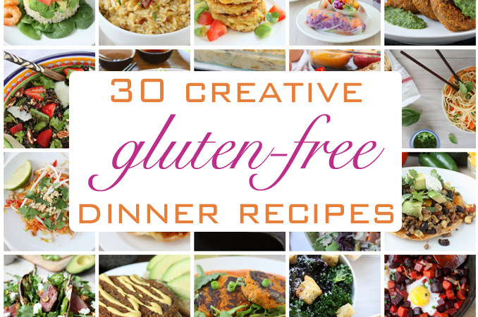 30 Creative Gluten-Free Dinner Recipes | thekitchenpaper.com