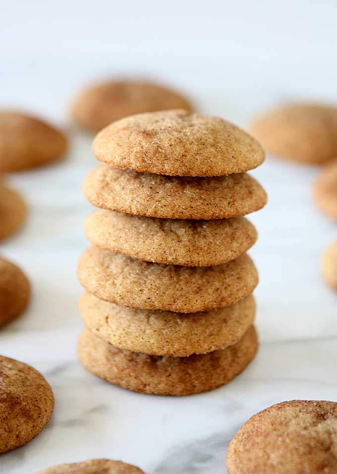 Brown Butter Snickerdoodles | thekitchenpaper.com