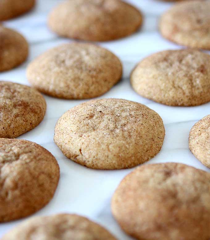 Brown Butter Snickerdoodles | thekitchenpaper.com