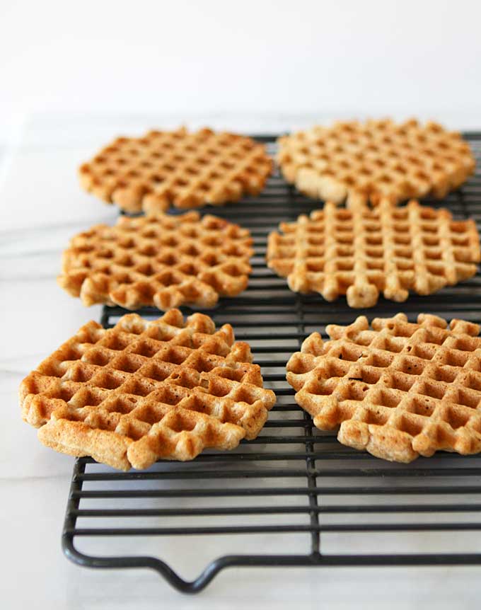 Whole Wheat Flax Waffles | thekitchenpaper.com