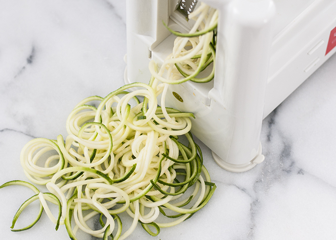 Zucchini Noodle Carbonara | thekitchenpaper.com