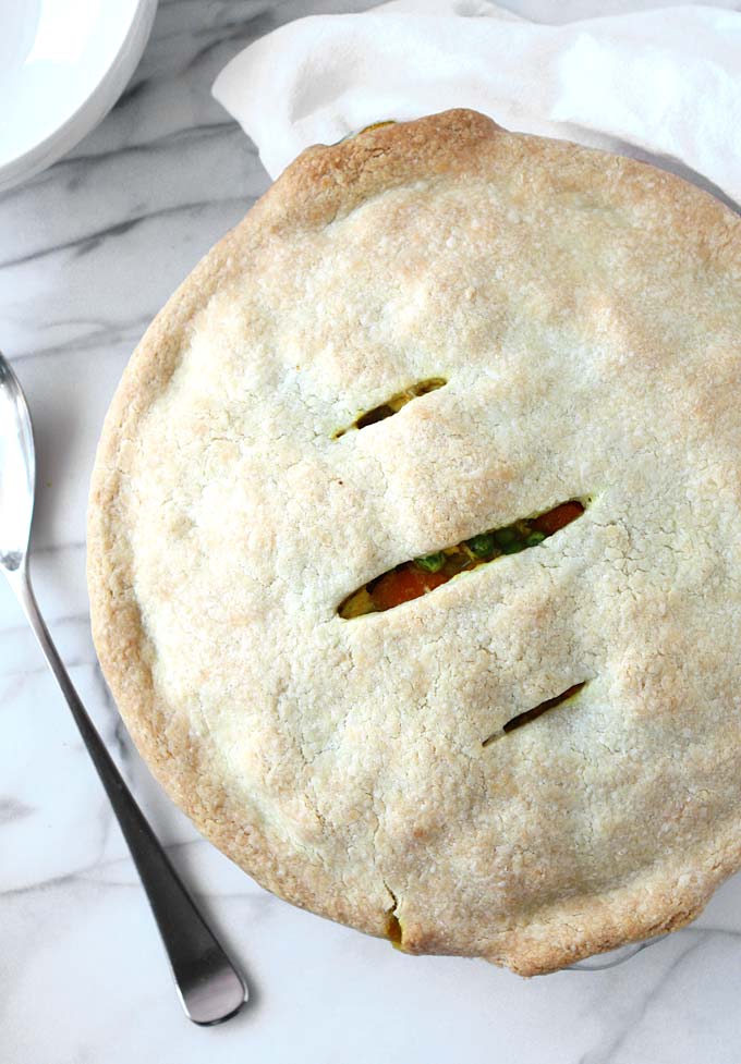 Chicken Curry Pot Pie | thekitchenpaper.com