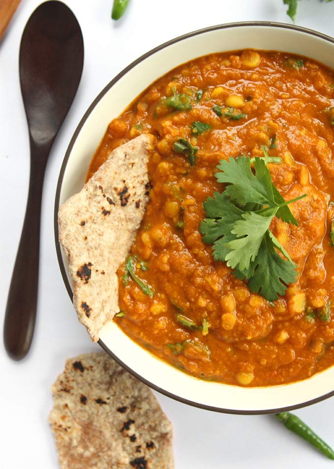 Spicy Tomato Dal | thekitchenpaper.com