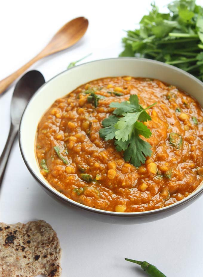 Spicy Tomato Dal | thekitchenpaper.com