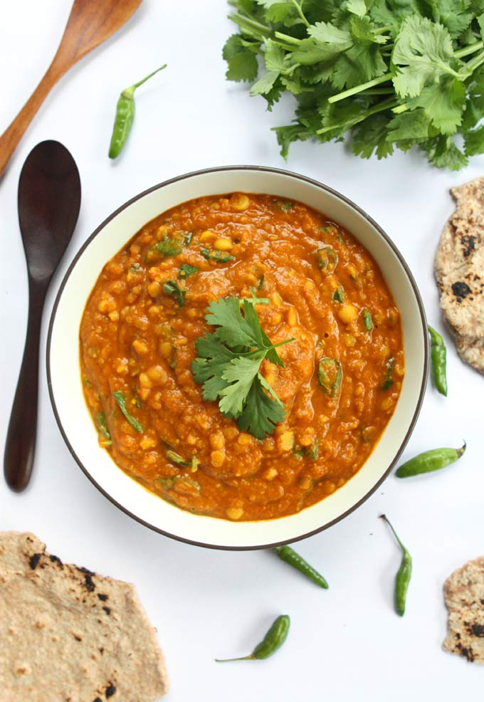 Spicy Tomato Dal | thekitchenpaper.com