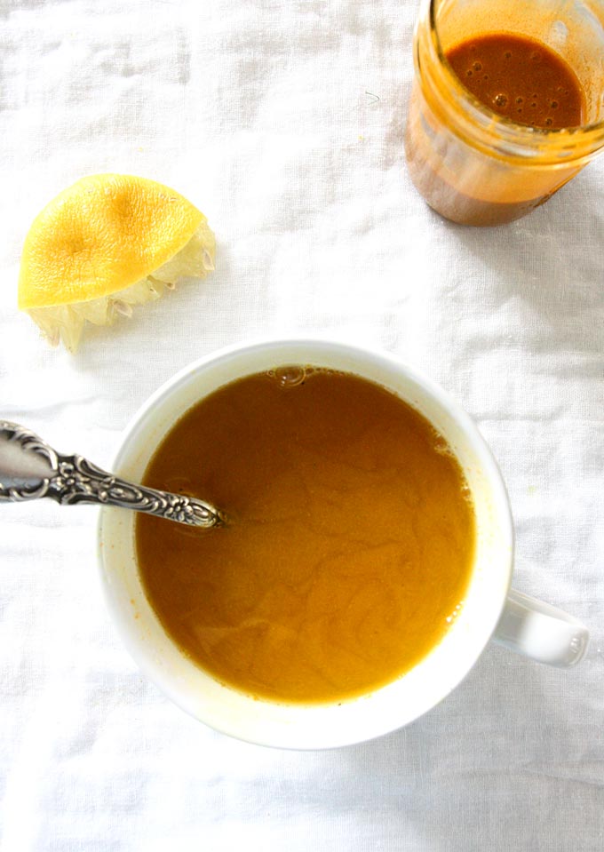 Turmeric Tea (+VIDEO!) | thekitchenpaper.com