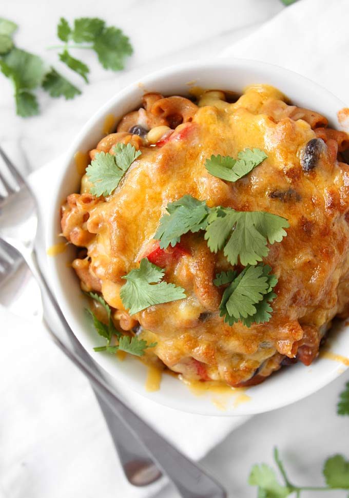 Whole Wheat Mexican Vegetable Pasta  | thekitchenpaper.com