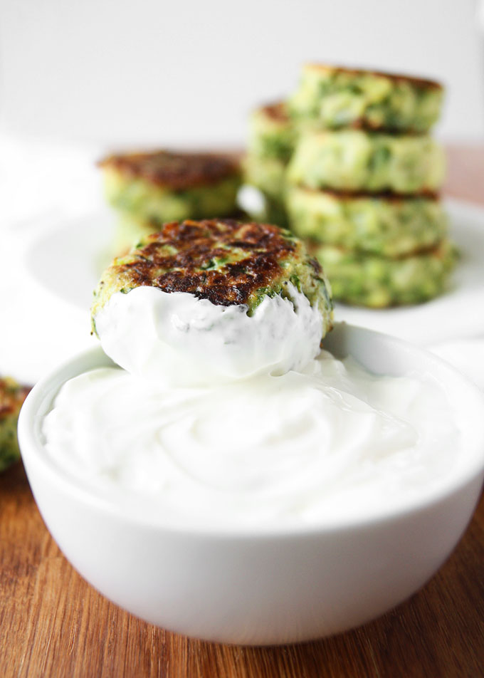 Jalapeño Zucchini Fritters | thekitchenpaper.com