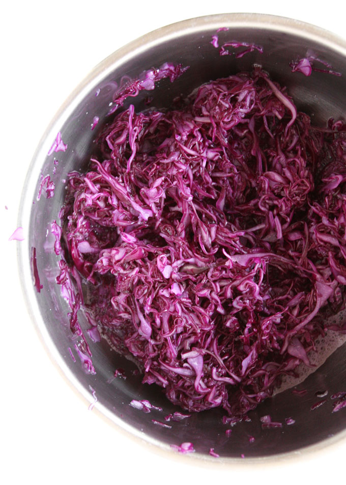 Purple Sauerkraut | thekitchenpaper.com