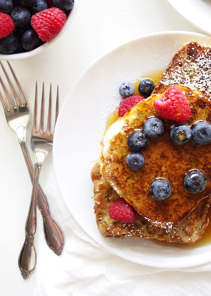 Coconut Zucchini Bread French Toast | thekitchenpaper.com