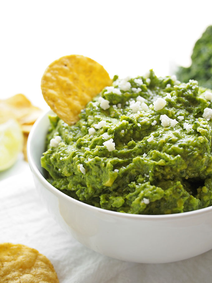 Kale Guacamole | thekitchenpaper.com