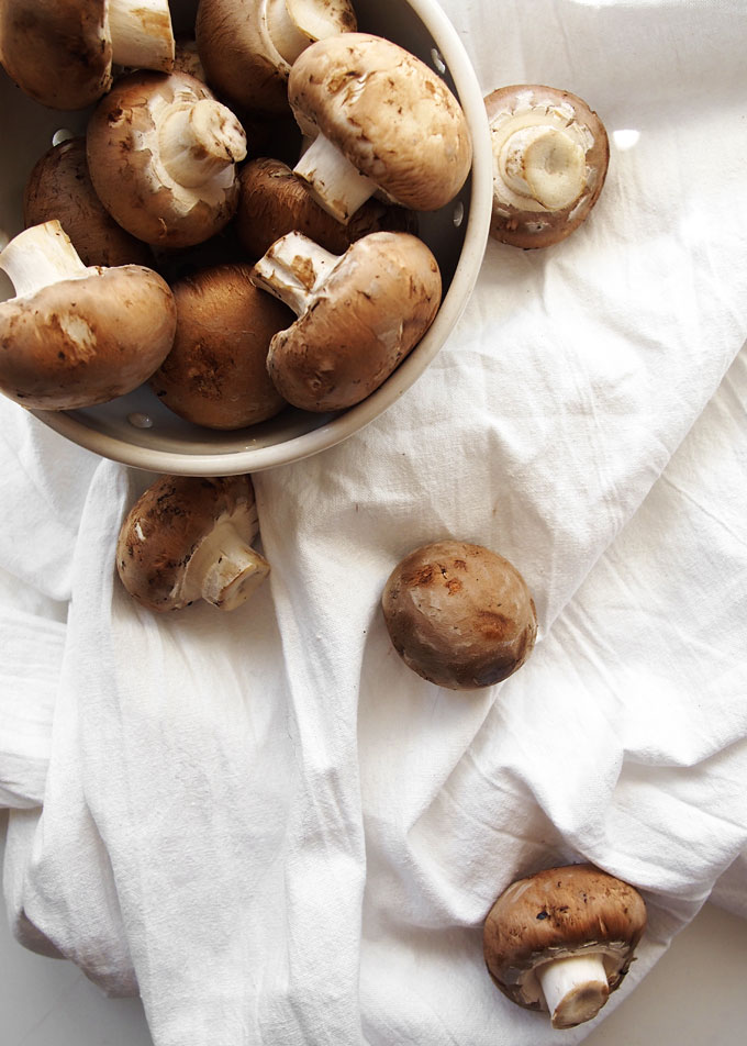 Mushroom & Manchego Buttermilk Biscuits | thekitchenpaper.com