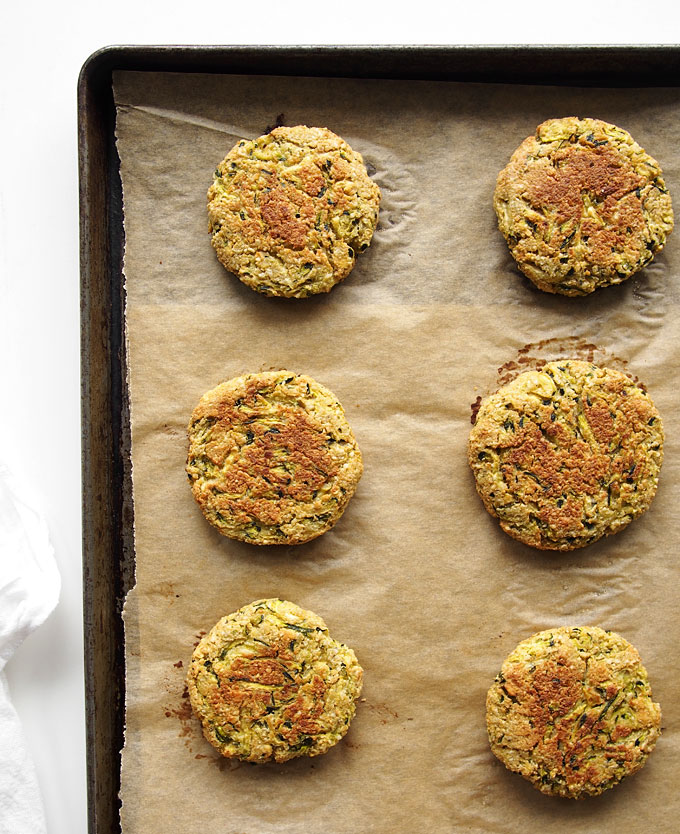 Zucchini Chickpea Cashew Patty Sandwich | thektichenpaper.com