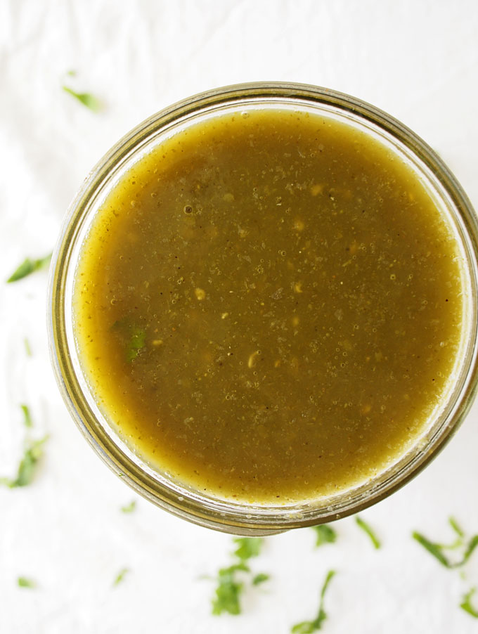 Green Enchilada Sauce | thekitchenpaper.com