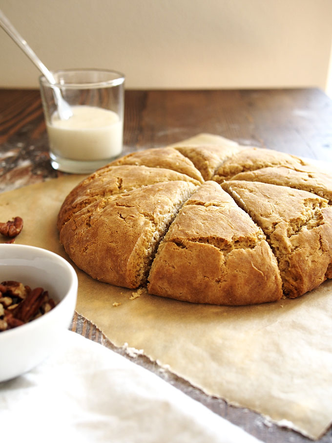 Orange Maple Pecan Scones | thekitchenpaper.com