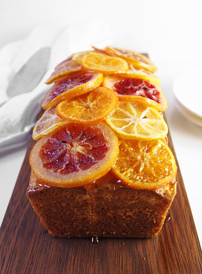 Candied Citrus Ricotta Cake | the kitchen paper