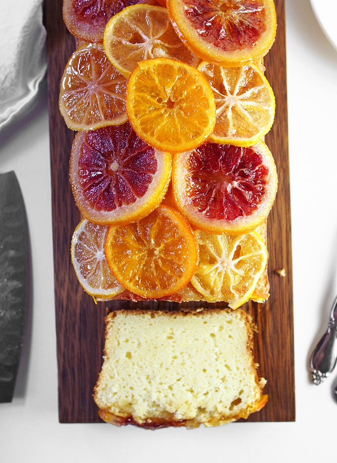 Candied Citrus Ricotta Cake | the kitchen paper