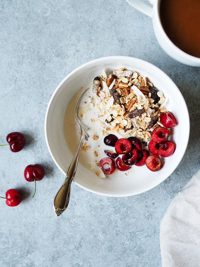 Toasted Coconut and Pecan Meusli | the kitchen paper